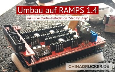 3D Drucker Aufbau / Umbau auf RAMPS 1.4 am Beispiel Anet A8 inkl. Marlin-Installation